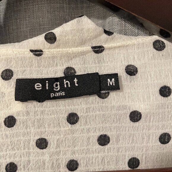 Eight Paris Cropped long Sleeve Blouse - Picture 3 of 3